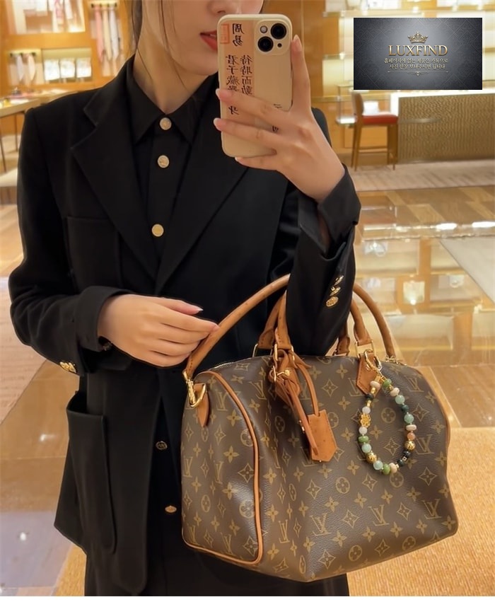 루이비통 스피디 소프트 30 보호 모노그램 N87212