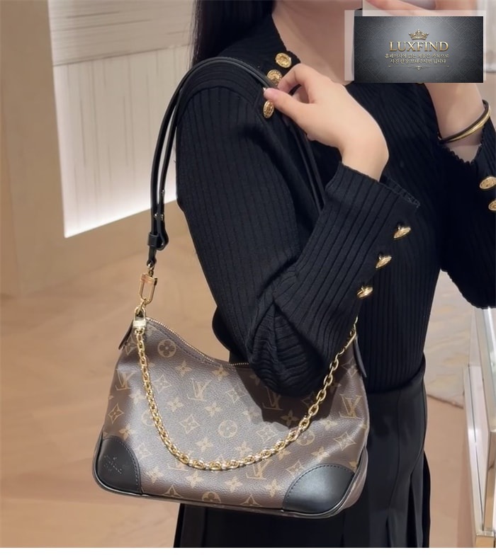 루이비통 불로뉴 PM 블랙 모노그램 M45831