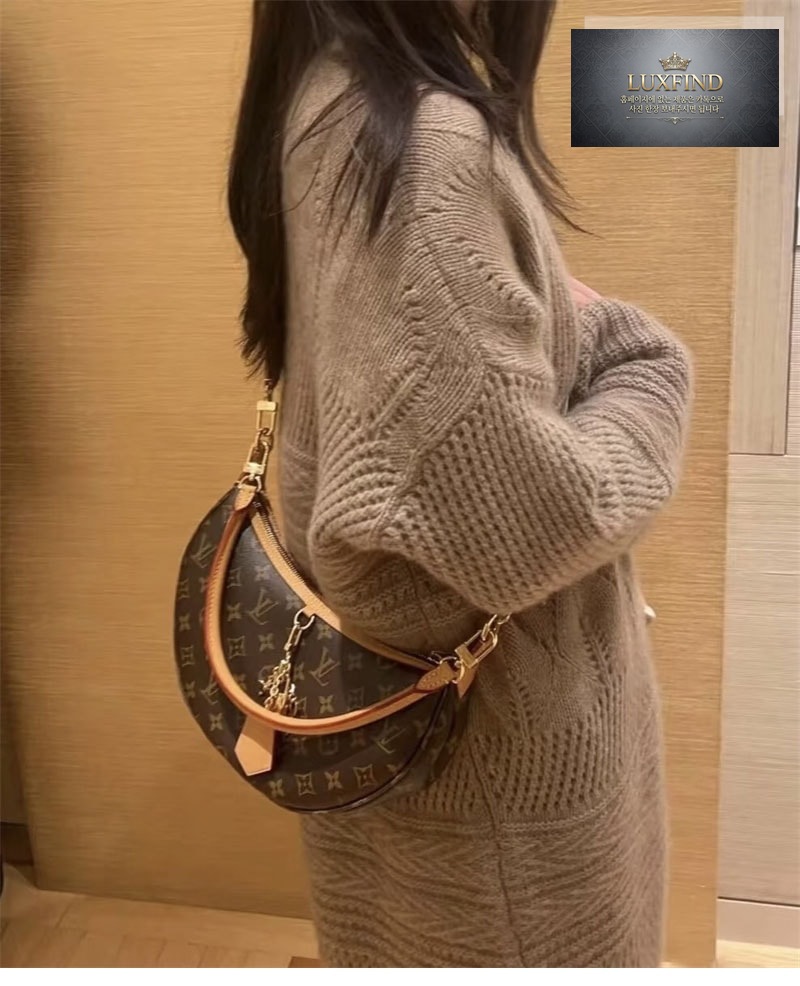 루이비통 루핑 핸드백 캔버스 모노그램 M12939