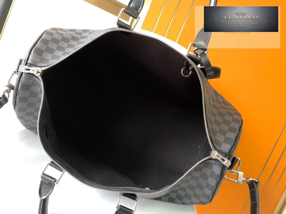 Louis Vuitton Keepall Bandouliere 50 Damier Graphite