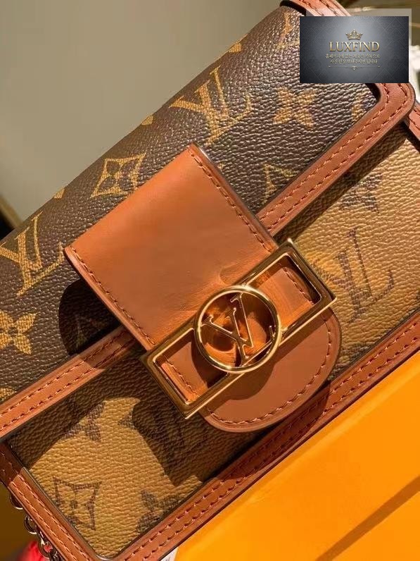 Louis Vuitton Dauphine Chain Wallet Monogram