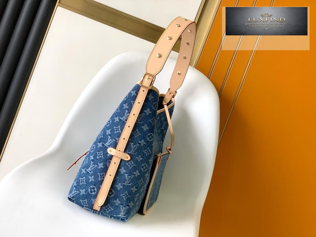 Louis Vuitton Carry All Monogram Denim