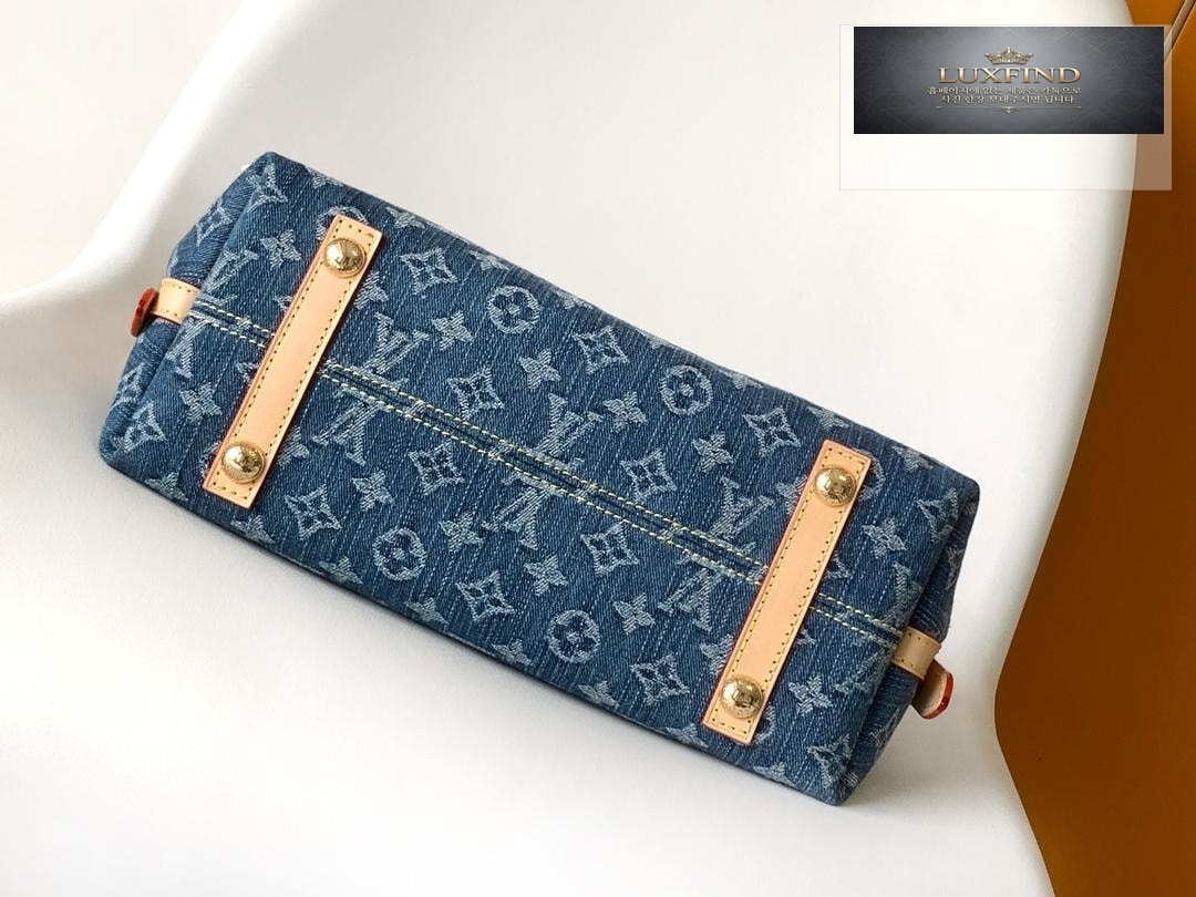 Louis Vuitton Carry All Monogram Denim