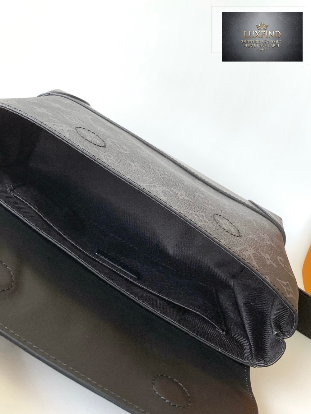Louis Vuitton Steamer PM Monogram Eclipse Canvas
