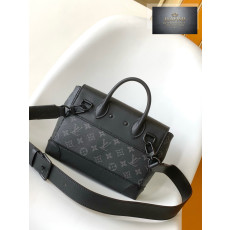 Louis Vuitton Steamer PM Monogram Eclipse Canvas