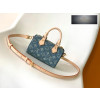 Louis Vuitton Nano Speedy Monogram Denim