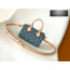 Louis Vuitton Nano Speedy Monogram Denim