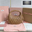 Miu Miu Wander Matelasse Nappa Leather Hobo