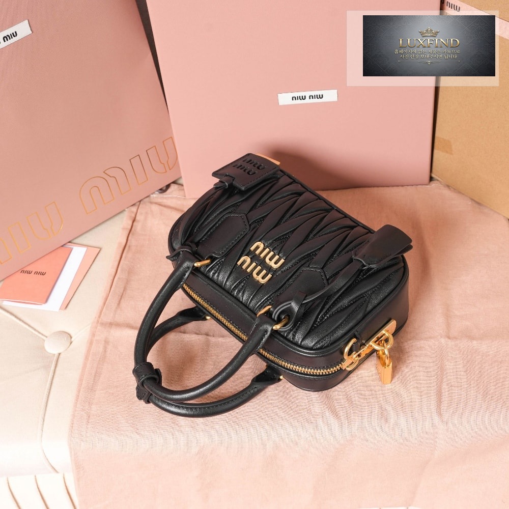 Miu Miu Matelasse Nappa Leather