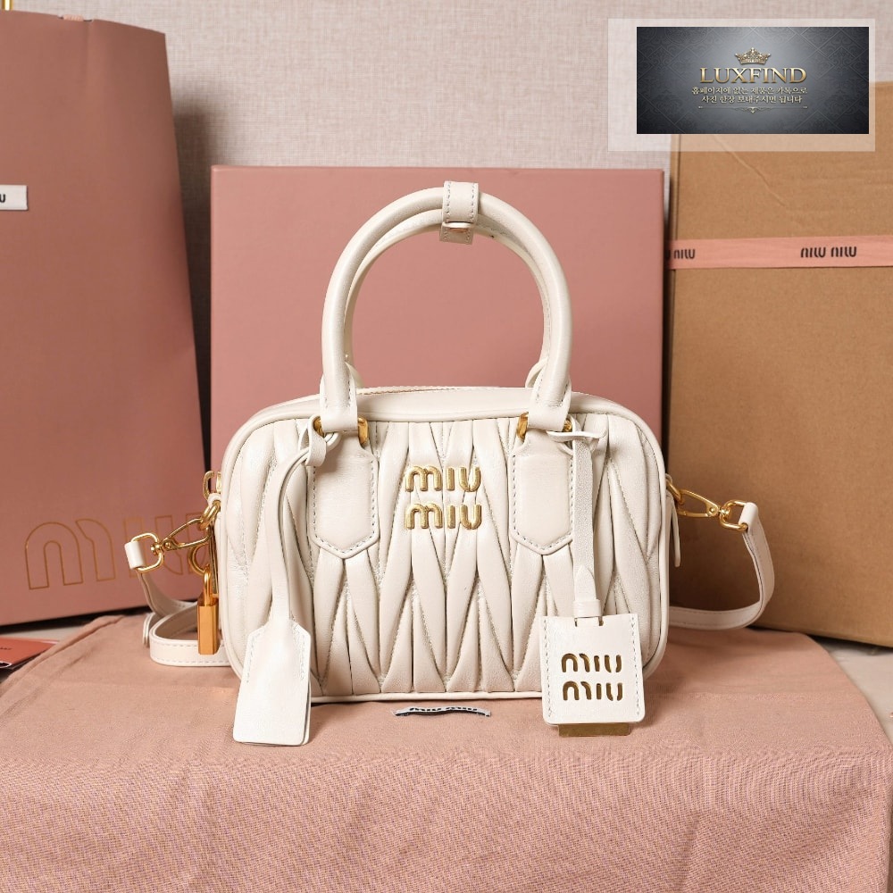 Miu Miu Matelasse Nappa Leather