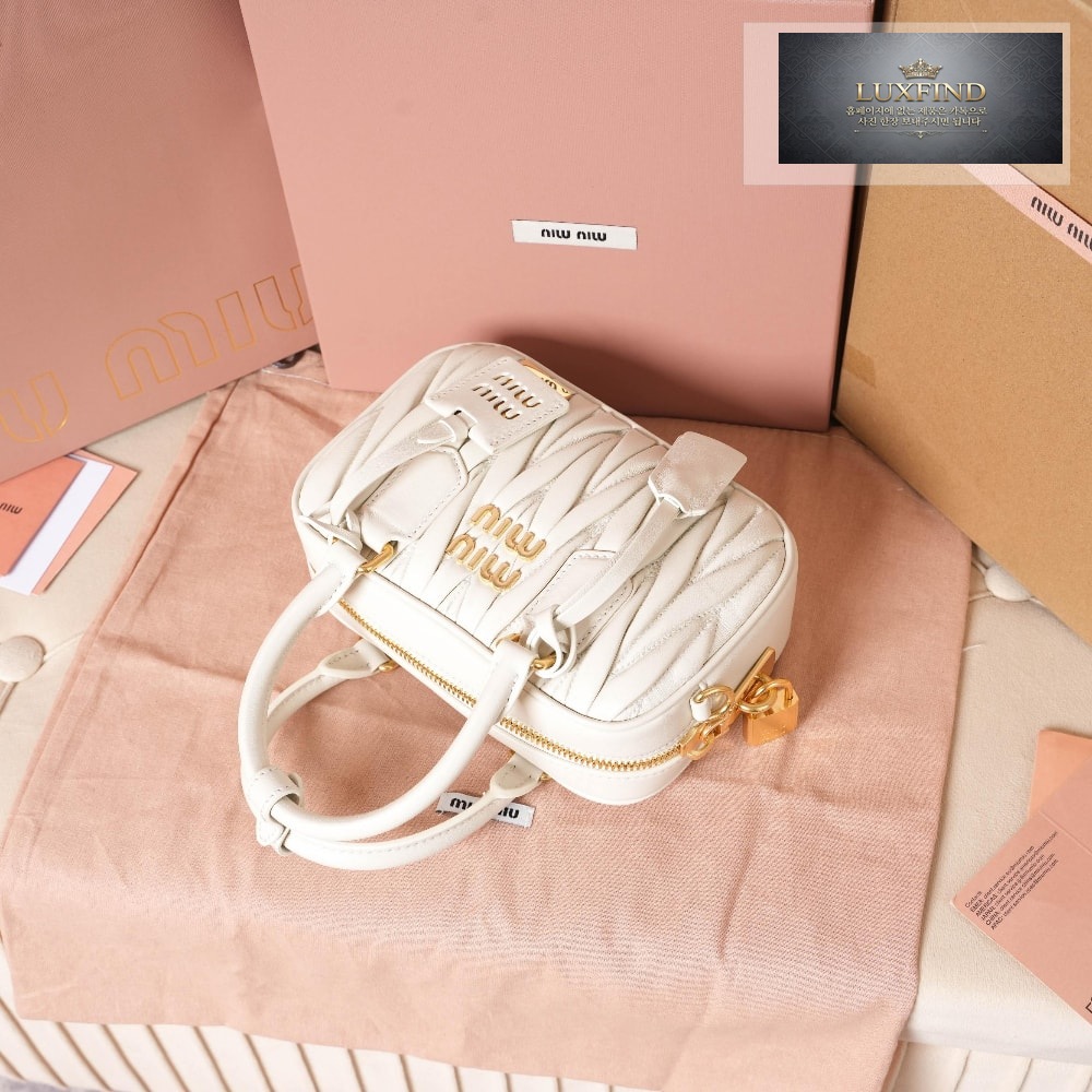 Miu Miu Matelasse Nappa Leather
