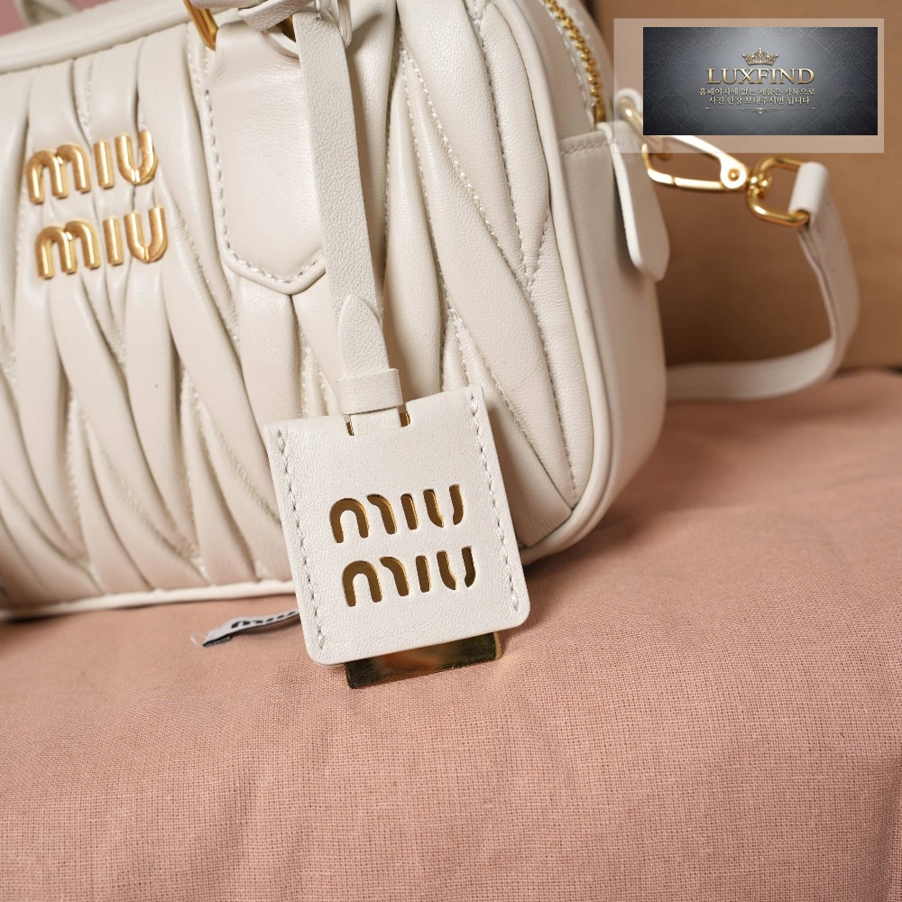 Miu Miu Matelasse Nappa Leather