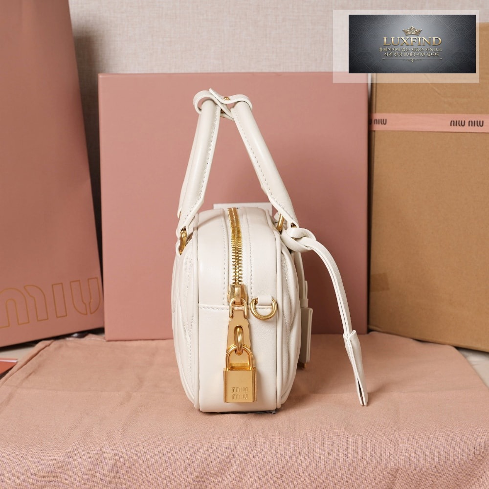 Miu Miu Matelasse Nappa Leather