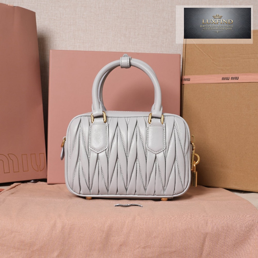 Miu Miu Matelasse Nappa Leather