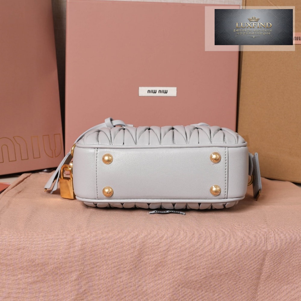 Miu Miu Matelasse Nappa Leather