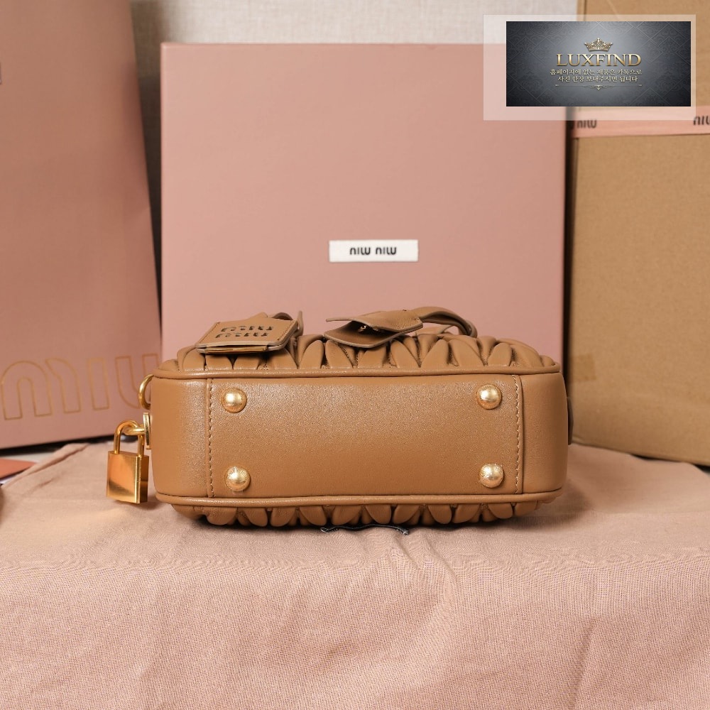Miu Miu Matelasse Nappa Leather