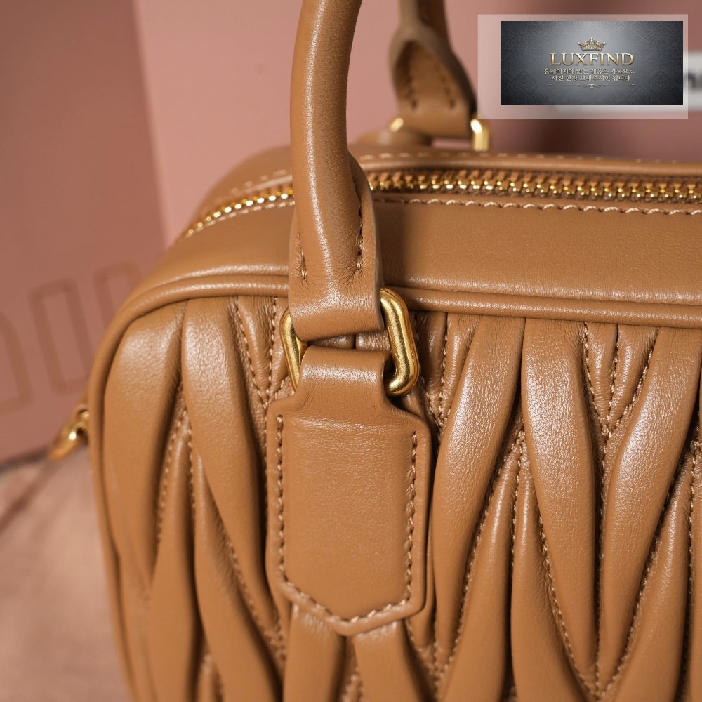 Miu Miu Matelasse Nappa Leather