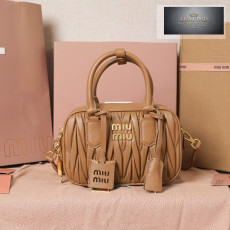 Miu Miu Matelasse Nappa Leather