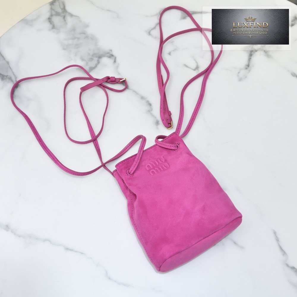 Miu Miu Suede Pouch
