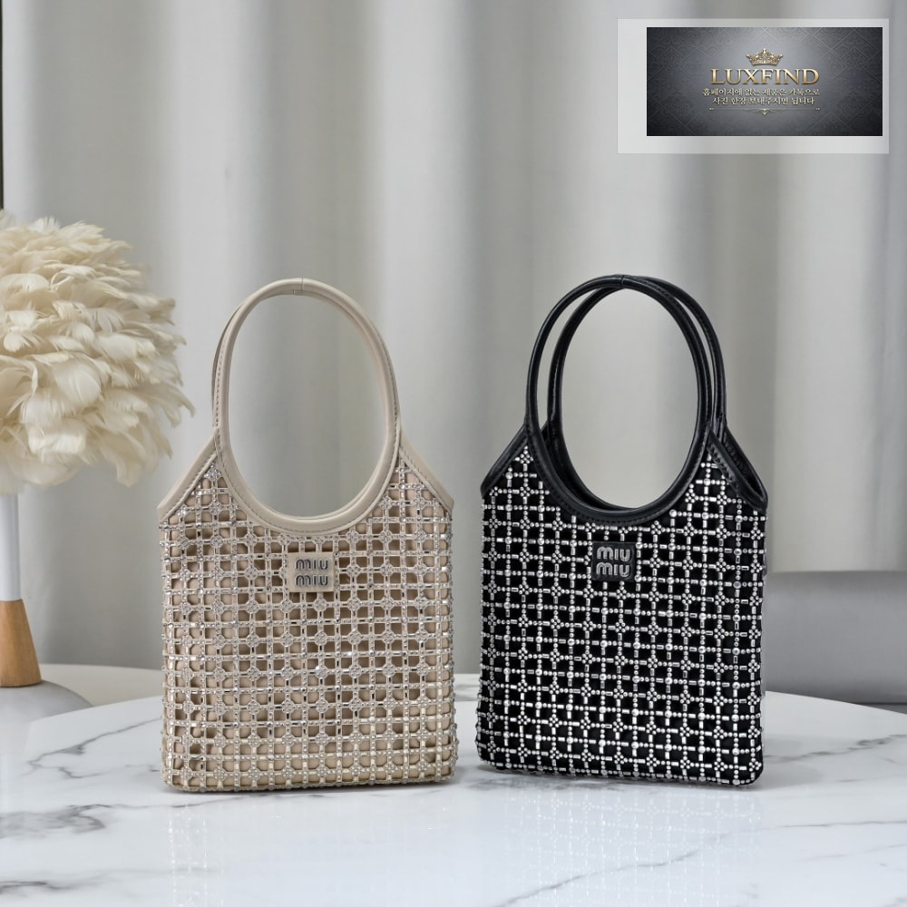 Miu Miu Rete Starlight Crystal Tote