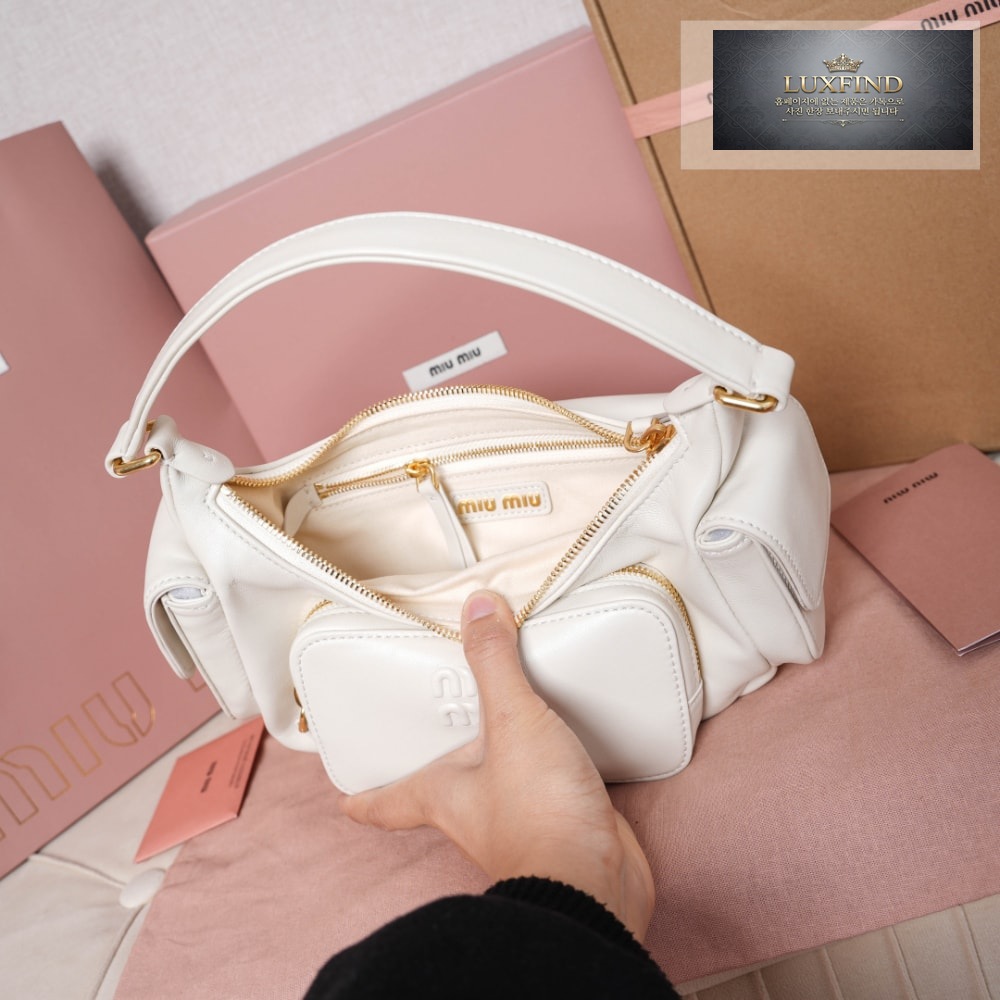 Miu Miu Nappa Leather Pocket