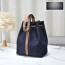 Miu Miu Denim Leather Bucket