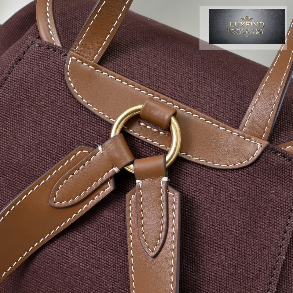 Miu Miu Canvas And Leather Backpack