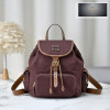 Miu Miu Canvas And Leather Backpack