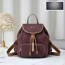 Miu Miu Canvas And Leather Backpack