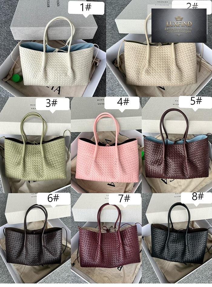 보테가베네타 인트레치아토 미디엄 피나코테카 “ 8 COLOR ”