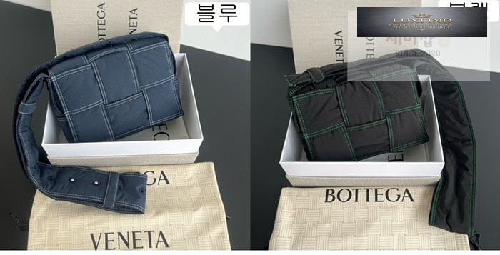 보테가베네타 스몰 패디드 테크 카세트 백 “ 2COLOR ”