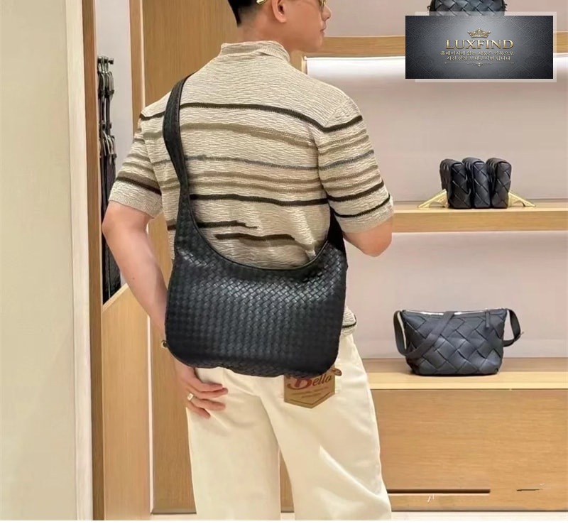 보테가베네타 미디엄 베네토 숄더백