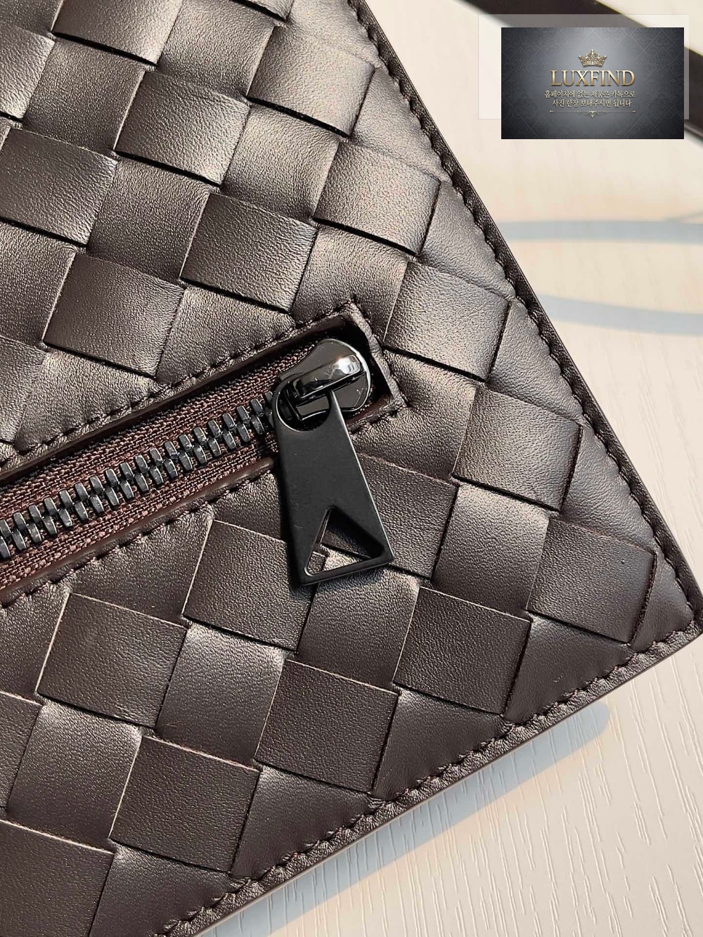 Bottega Veneta Intrecciato Document Case With Wristlet