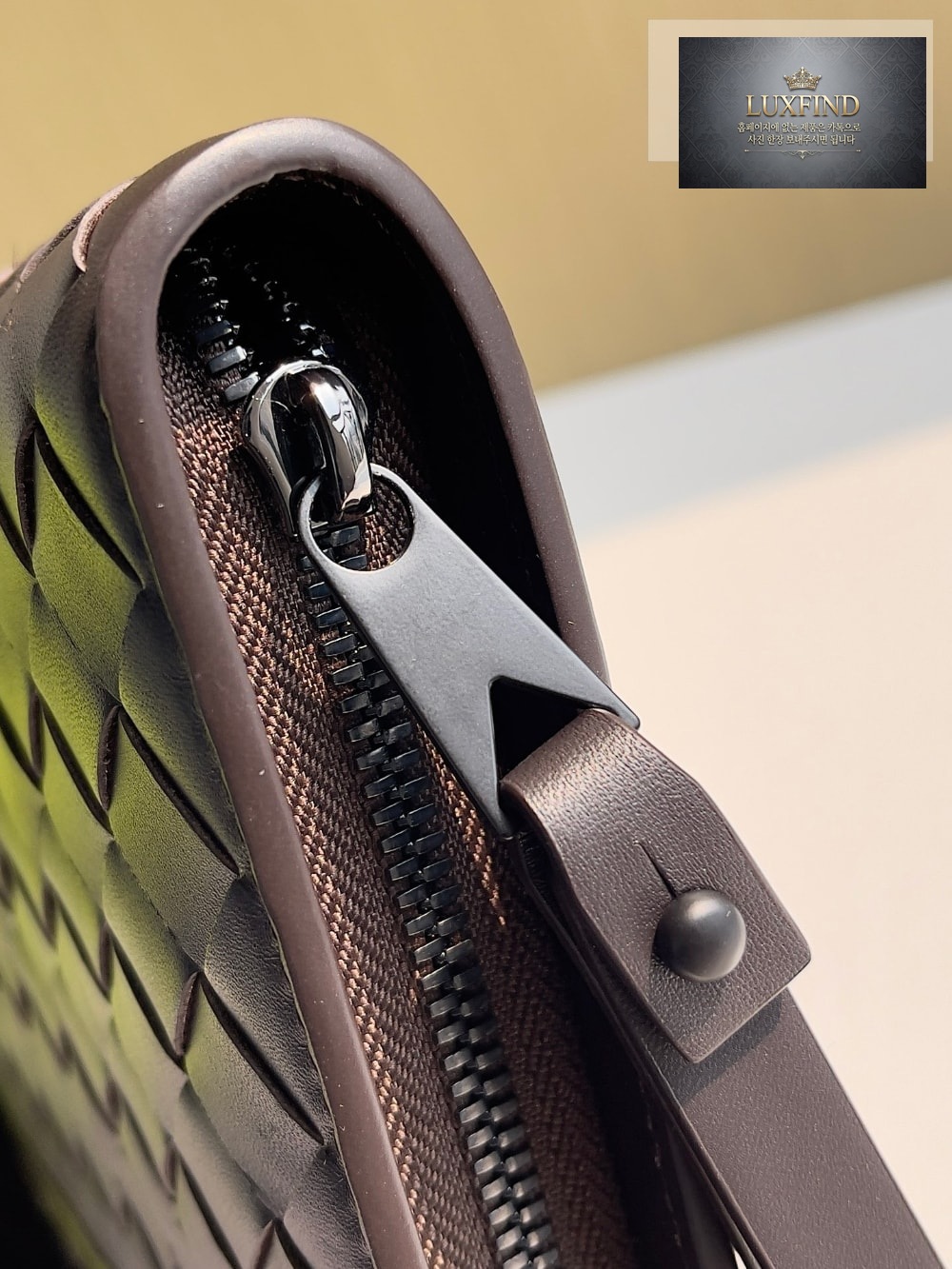 Bottega Veneta Intrecciato Document Case With Wristlet