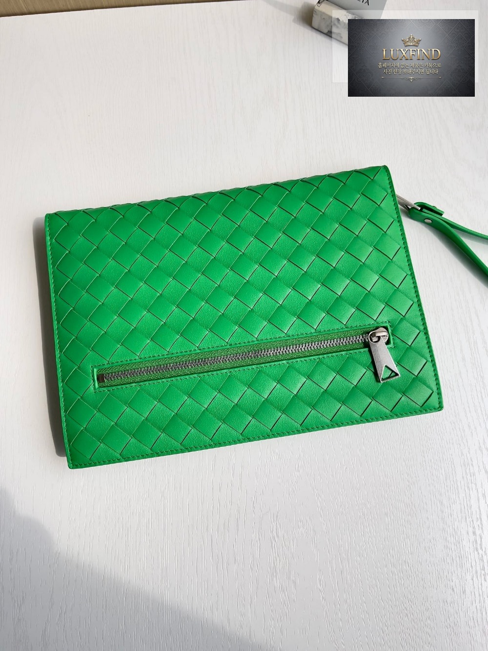 Bottega Veneta Intrecciato Document Case With Wristlet