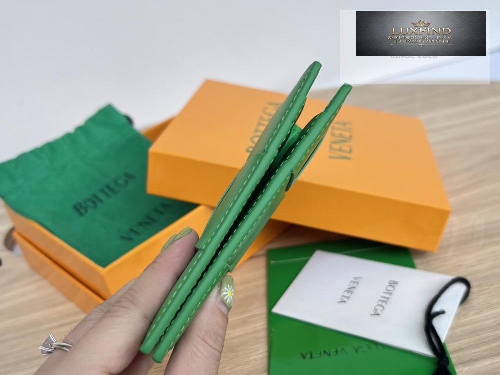 Bottega Veneta Cassete Flap Card Case