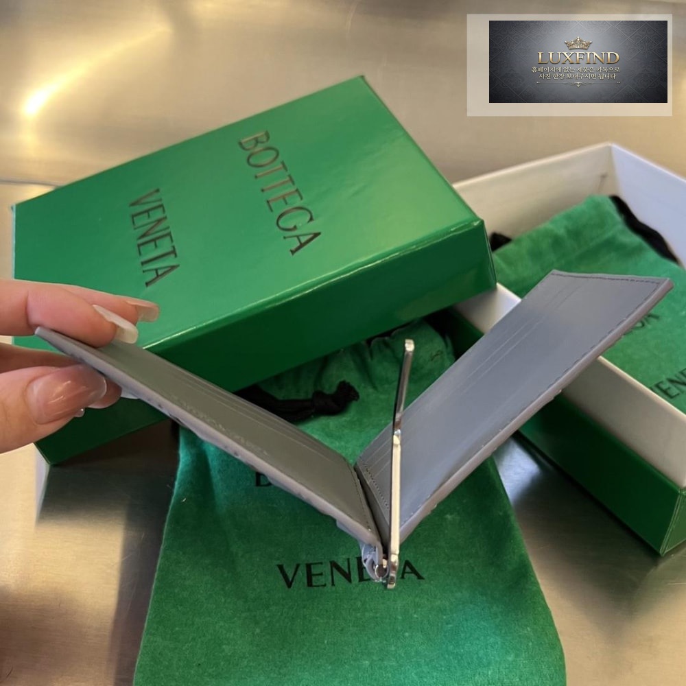 Bottega Veneta Intrecciato Bill_Clip_Wallet
