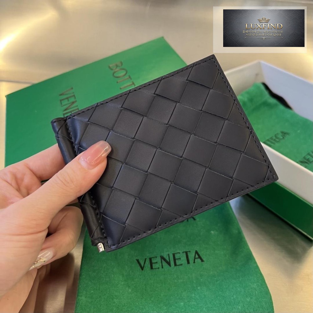 Bottega Veneta Intrecciato Bill_Clip_Wallet