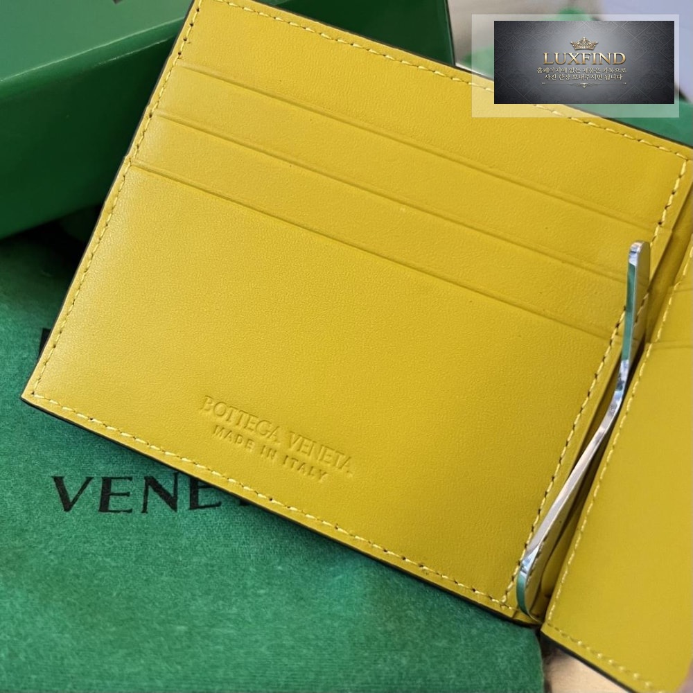 Bottega Veneta Intrecciato Bill_Clip_Wallet