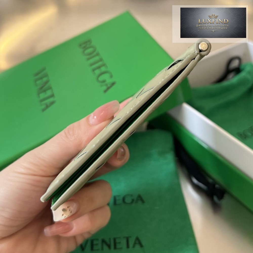 Bottega Veneta Intrecciato Bill_Clip_Wallet