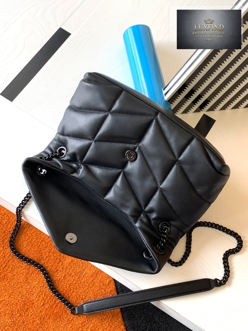 Saint Laurent Puffer Small in Nappa leather