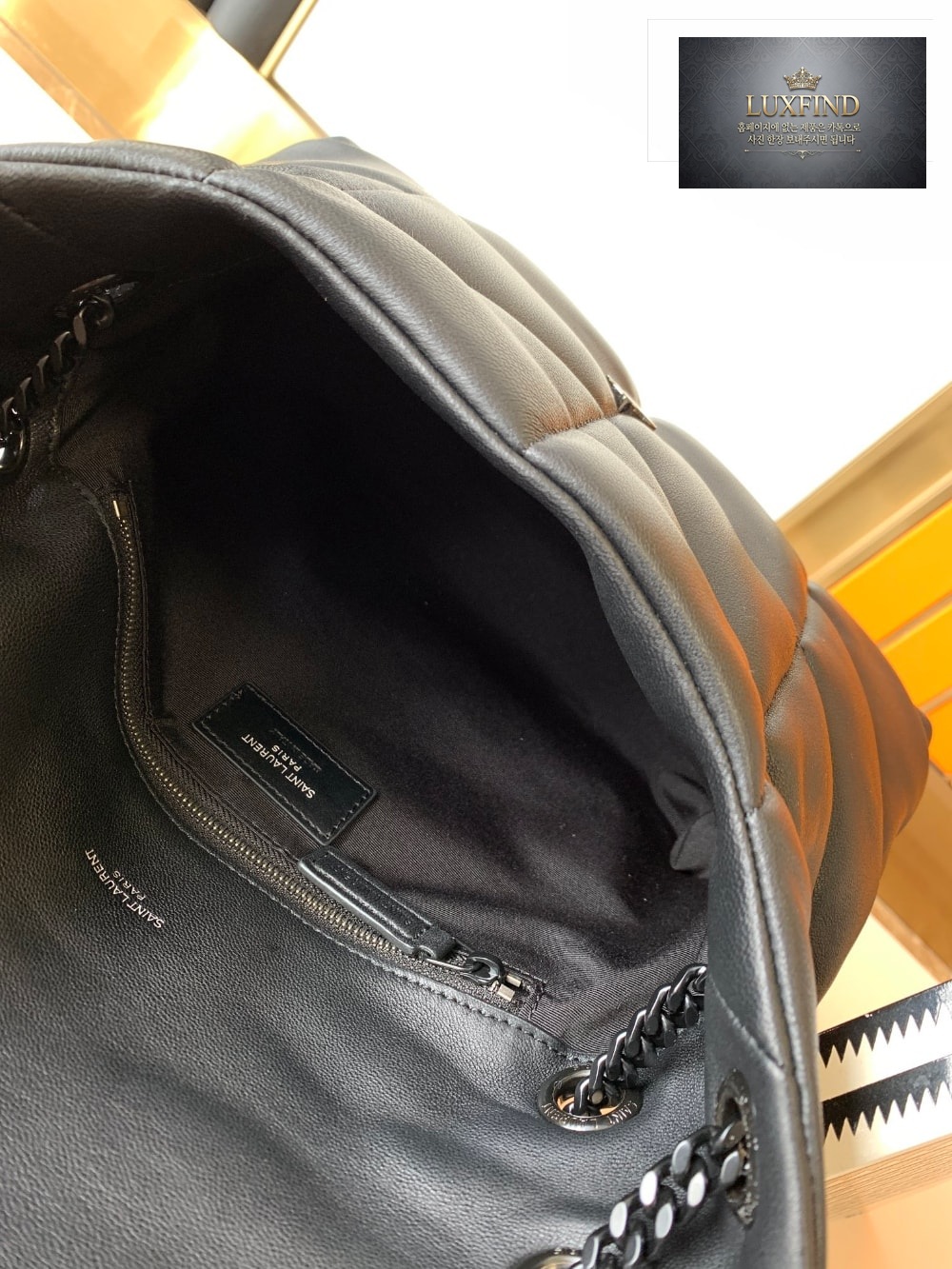 Saint Laurent Puffer Small in Nappa leather