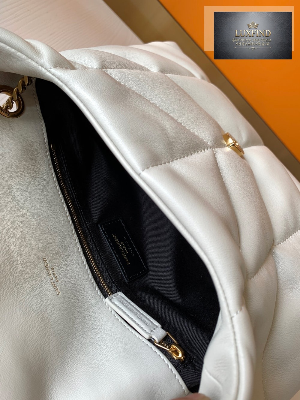Saint Laurent Puffer Small in Nappa leather