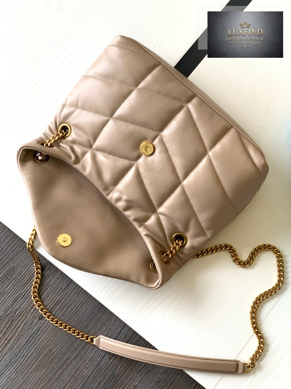 Saint Laurent Puffer Small in Nappa leather