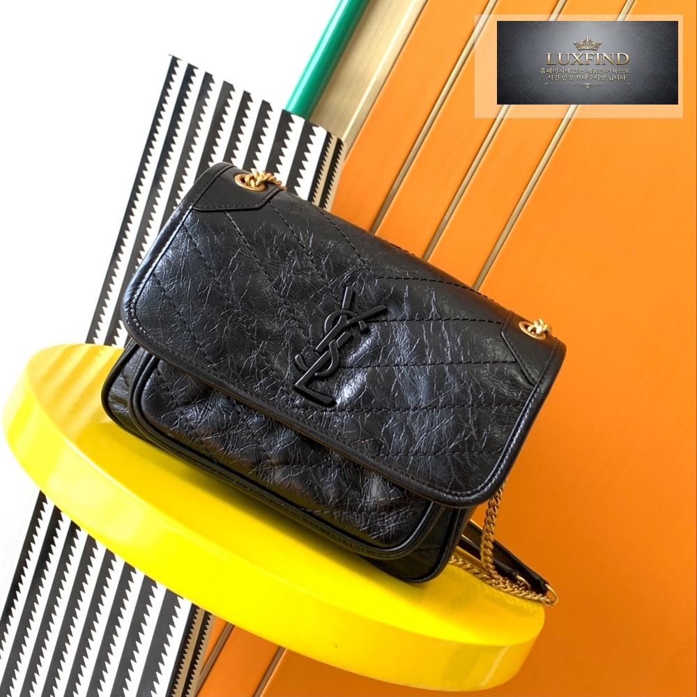 Saint Laurent Niky Baby In Vintage Leather