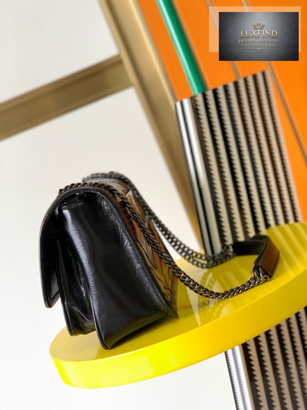 Saint Laurent Niky Baby In Vintage Leather