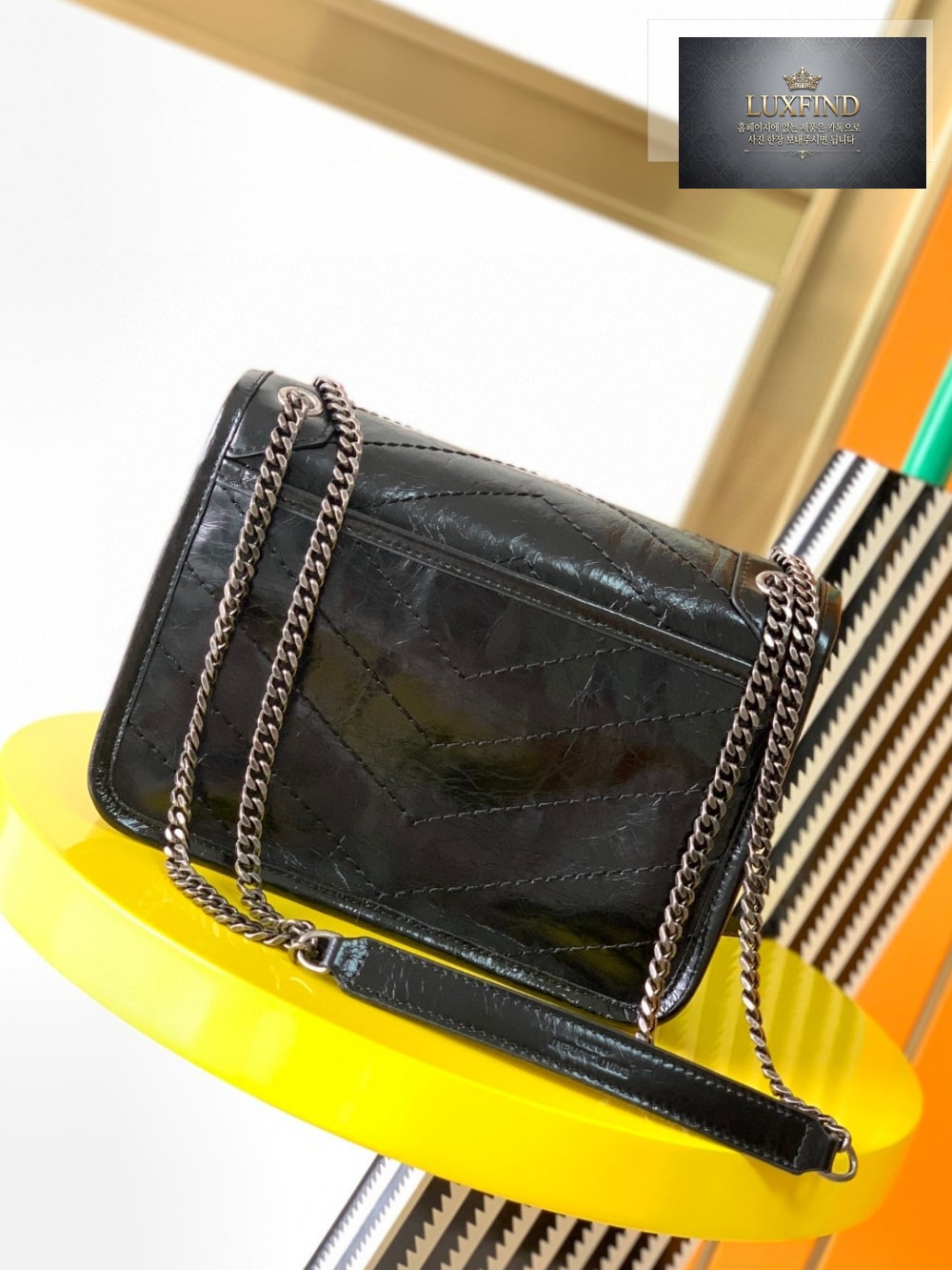 Saint Laurent Niky Baby In Vintage Leather