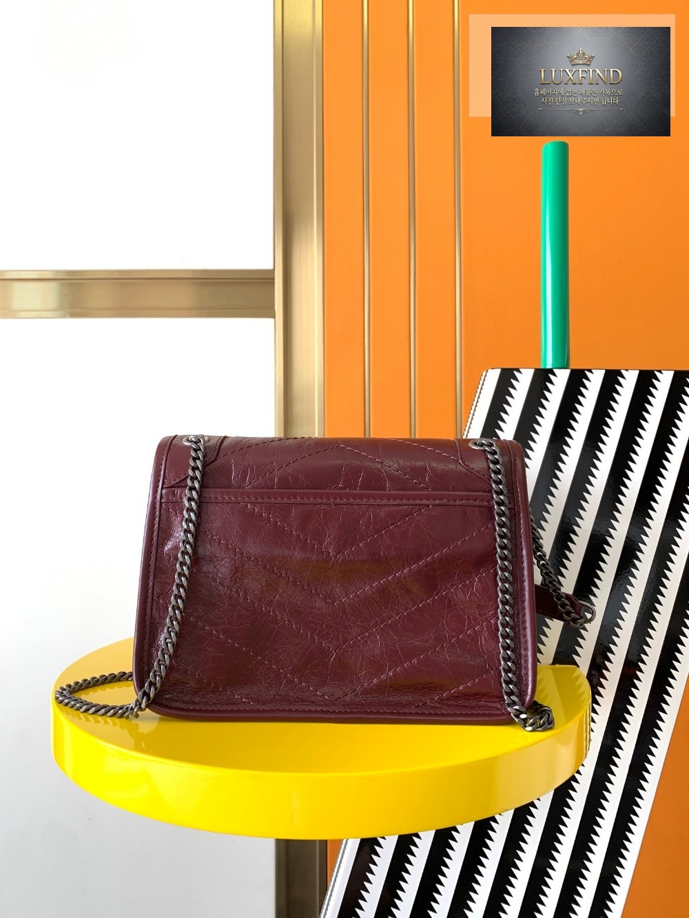 Saint Laurent Niky Baby In Vintage Leather