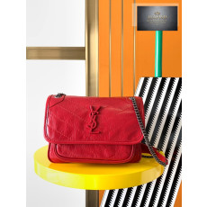 Saint Laurent Niky Baby In Vintage Leather