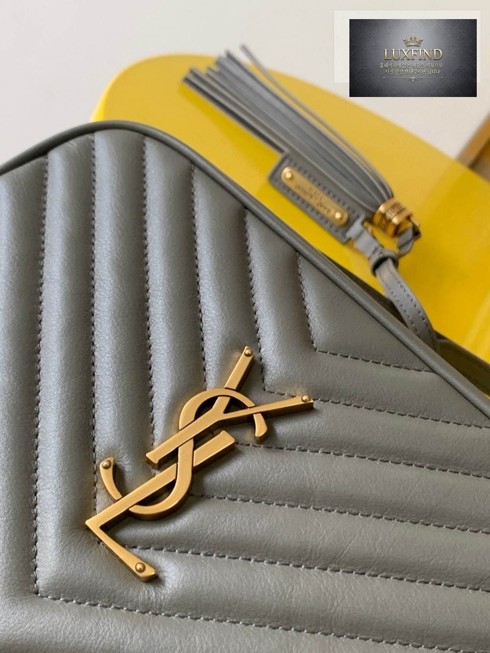 Saint Laurent Lou Camera Bag In Quilted Leather